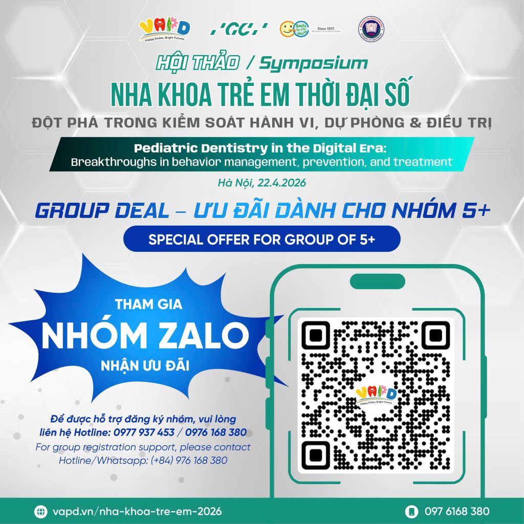 Nha khoa trẻ em thời đại số: đột phá trong kiểm soát hành vi, dự phòng & điều trị