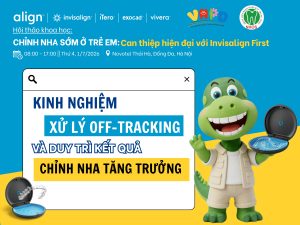 Dr. Vudhibhong Laoamata chia sẻ về giải pháp xử lý off-tracking và chiến lược kết thúc ca trong chỉnh nha sớm